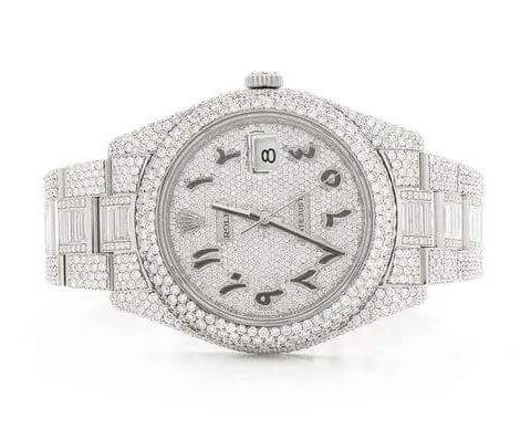 rolex iced out