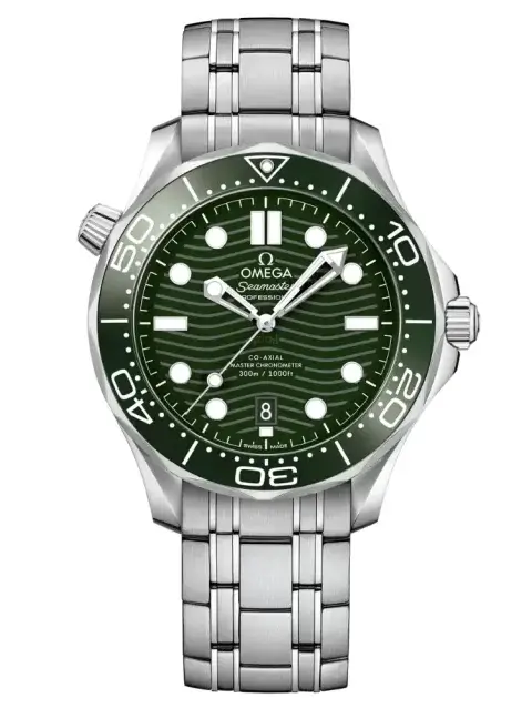 omega green dial